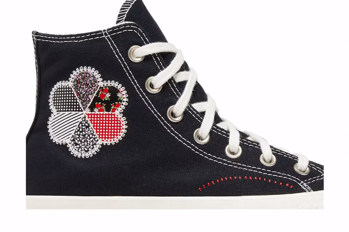 Converse Women's Chuck Taylor All Star Lift Platform High Crafted Patchwork, view 3