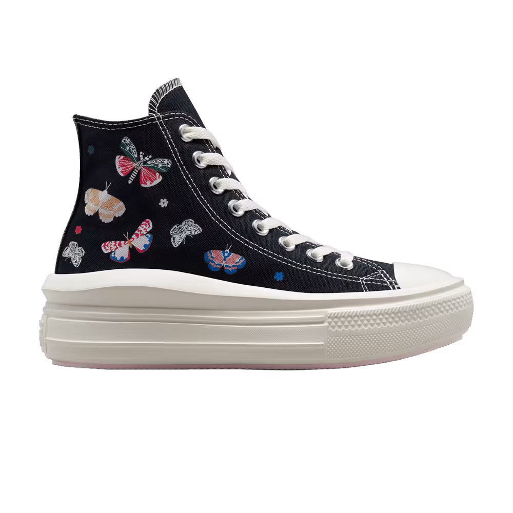 Converse Women's Chuck Taylor All Star Move Platform High Butterfly Wings