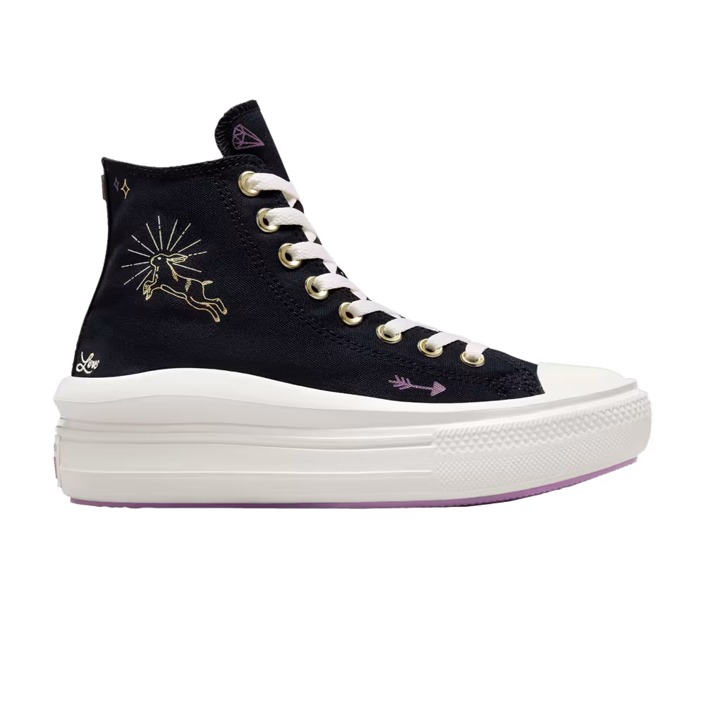 Converse Women's Chuck Taylor All Star Move Platform High Tiny Tattoos