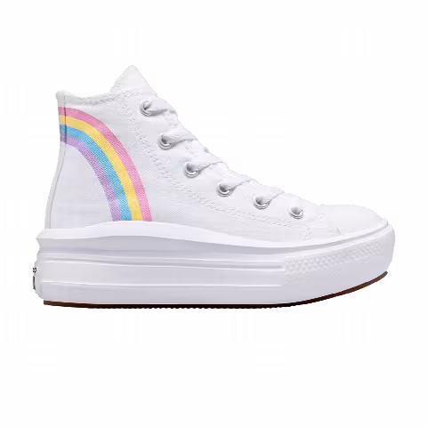 Converse Chuck Taylor All Star Move Platform High PS 'Rainbow Cloud'