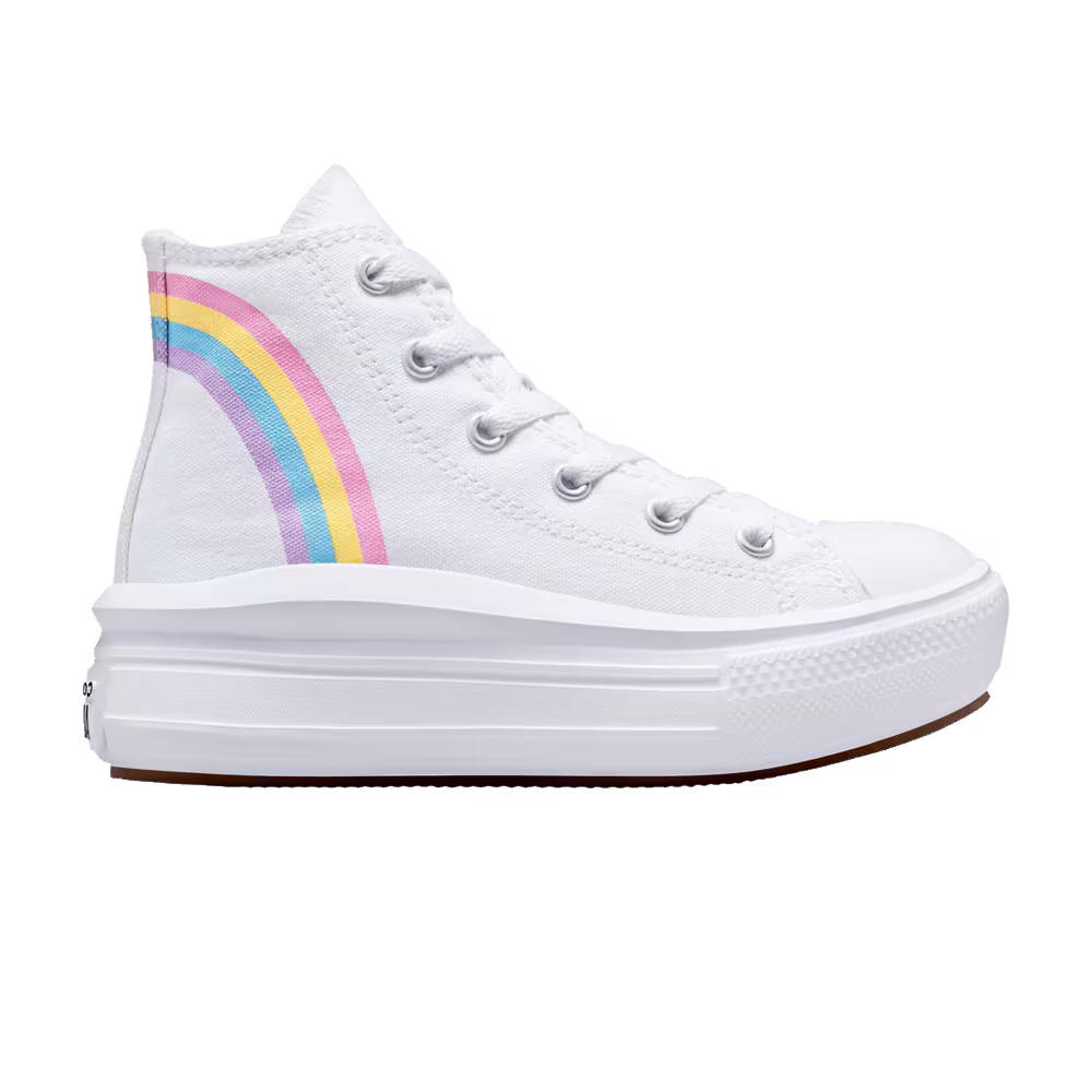 Converse Chuck Taylor All Star Move Platform High PS Rainbow Cloud