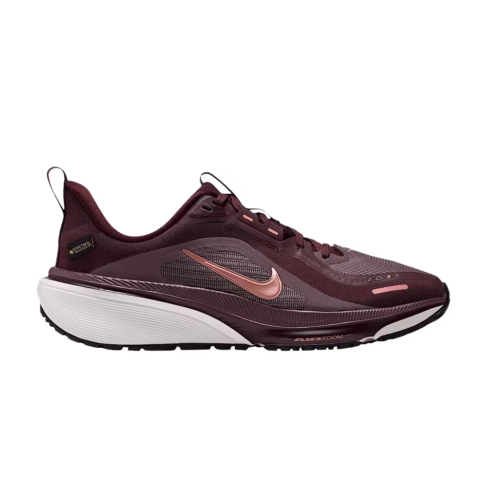 Nike Pegasus 42 GORE-TEX Waterproof Road GS Mystic Dates Black Tattoo Crimson Bliss