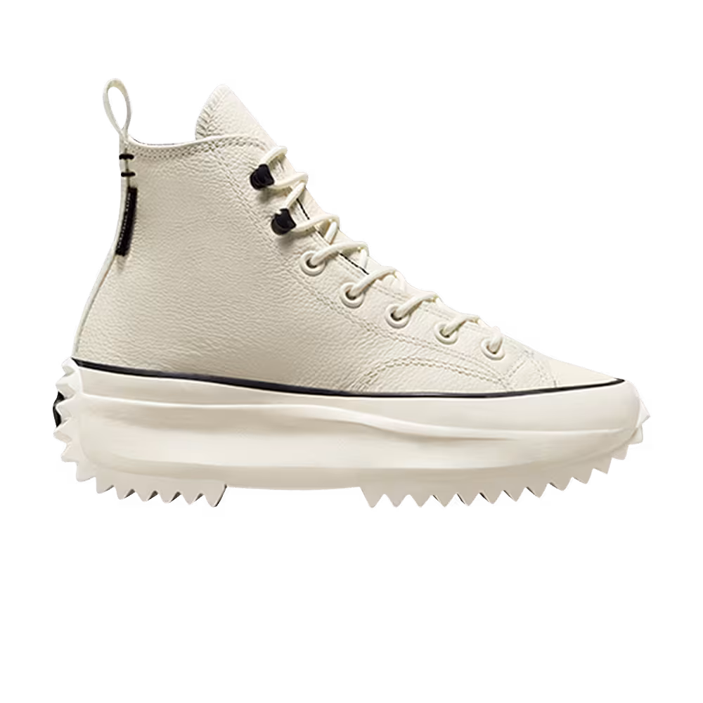 Converse Run Star Hike Platform High Egret Black