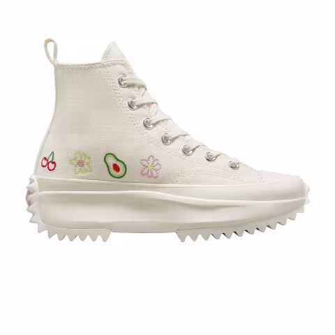 Converse Run Star Hike Platform High 'Embroidered Fruits & Florals'
