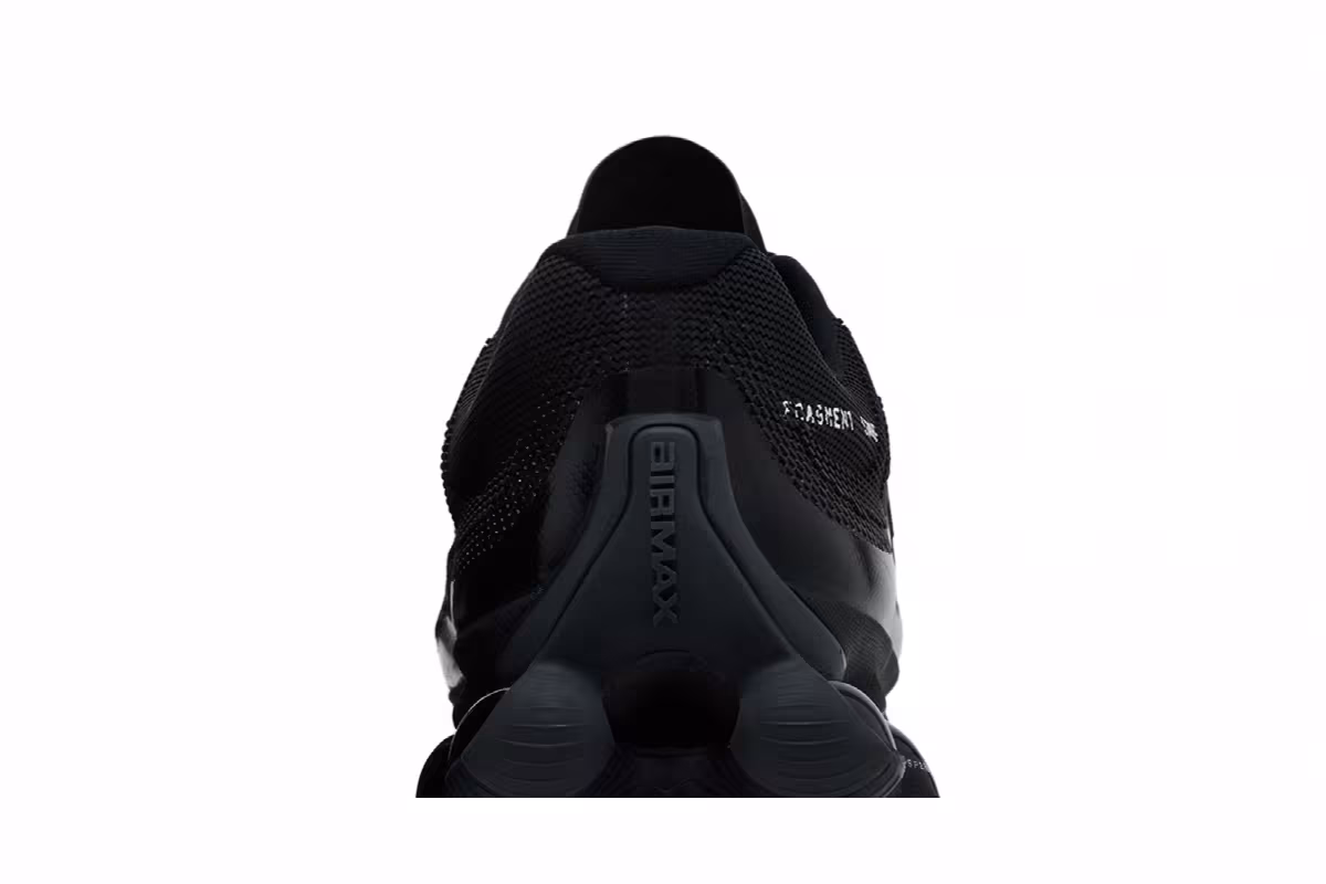 Fragment Design x Nike Air Liquid Max Black Anthracite, view 8