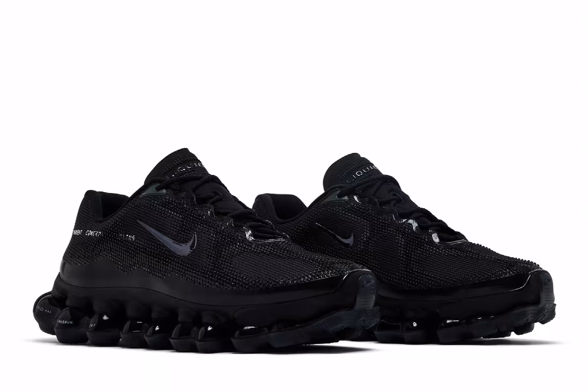 Fragment Design x Nike Air Liquid Max Black Anthracite, view 9