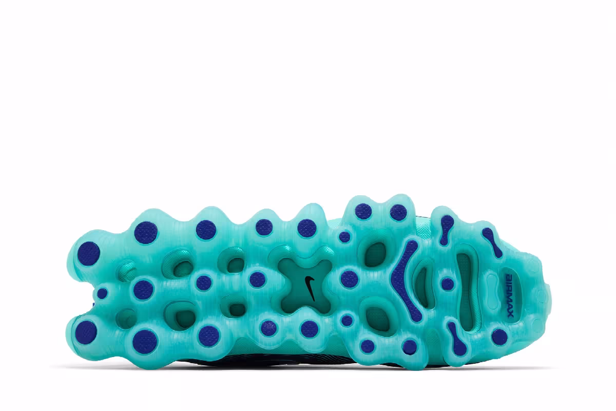 Nike Air Liquid Max Black Radiant Blue, view 5