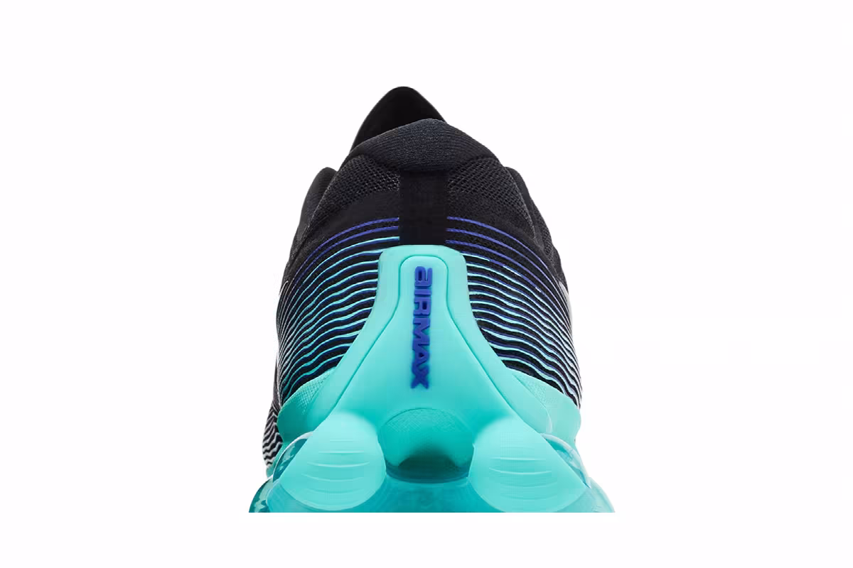 Nike Air Liquid Max Black Radiant Blue, view 8