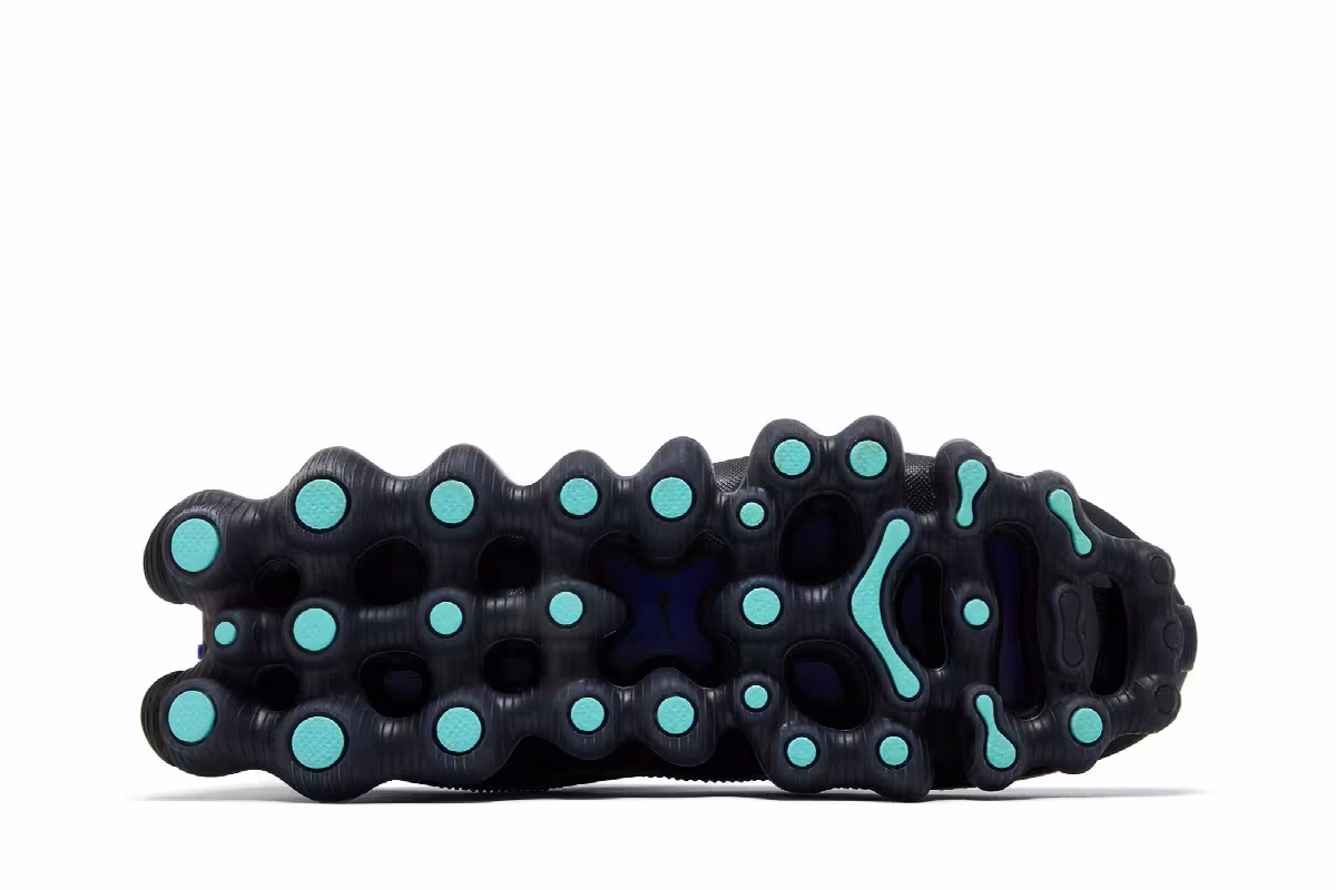 Nike Air Liquid Max Black Radiant Blue, view 5
