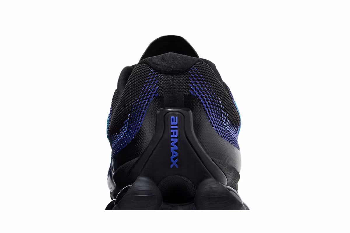 Nike Air Liquid Max Black Radiant Blue, view 8
