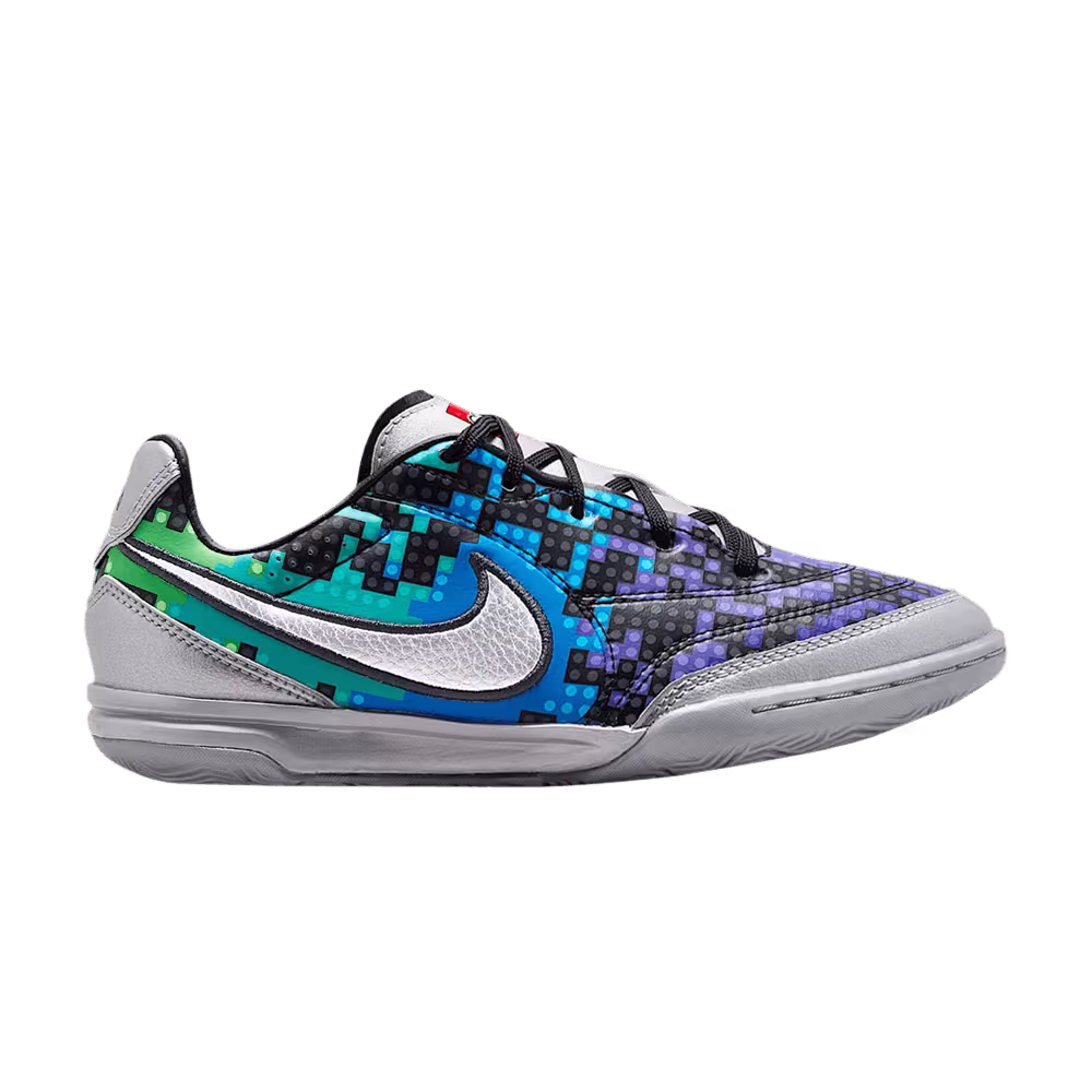 Lego x Nike Jr. Streetgato GS Metallic Silver Green Strike Black White