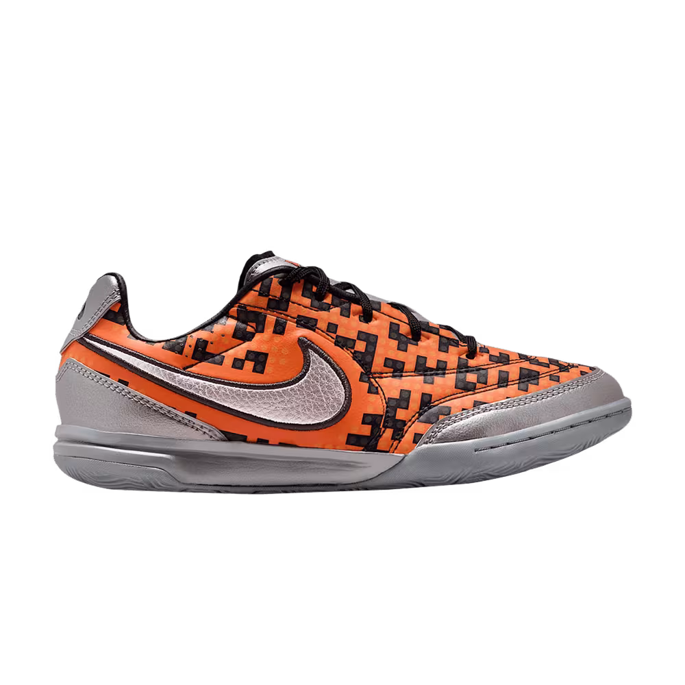 Lego x Nike Jr. Streetgato GS Metallic Silver Safety Orange Black White