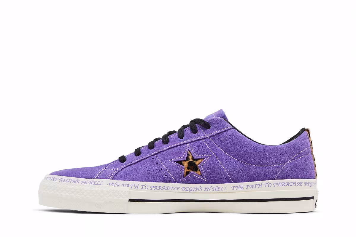 Sean Pablo x Converse One Star Pro Low Paradise - Wild Lilac, view 4