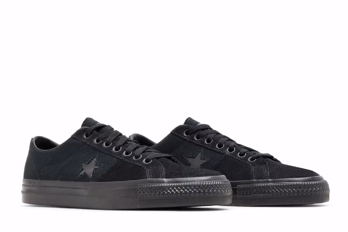 Sean Green x Converse One Star Pro Low Black Sap Green, view 9