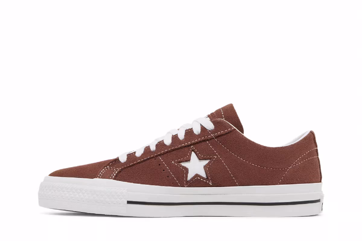 Converse One Star Pro Low Red Oak, view 4