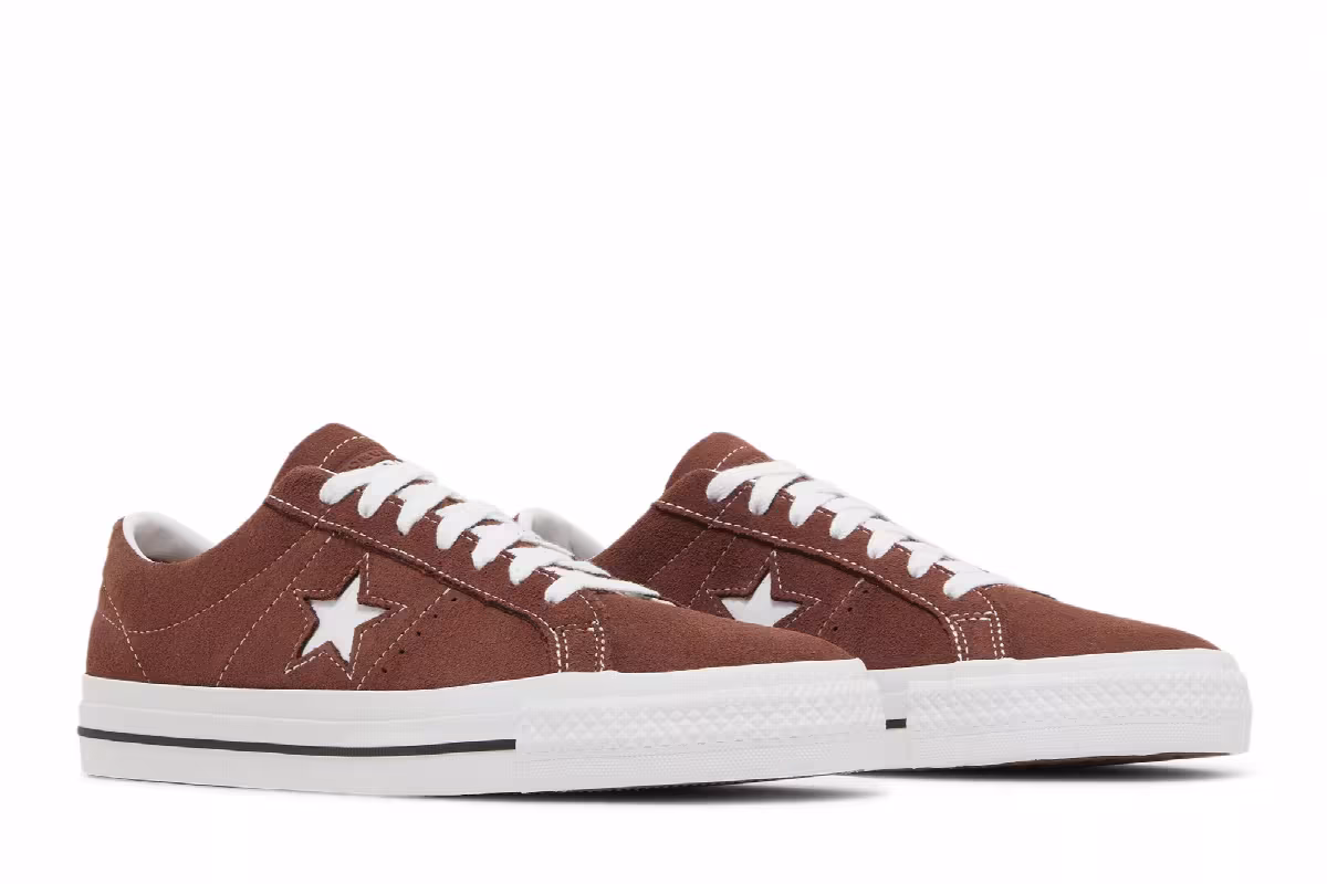 Converse One Star Pro Low Red Oak, view 9