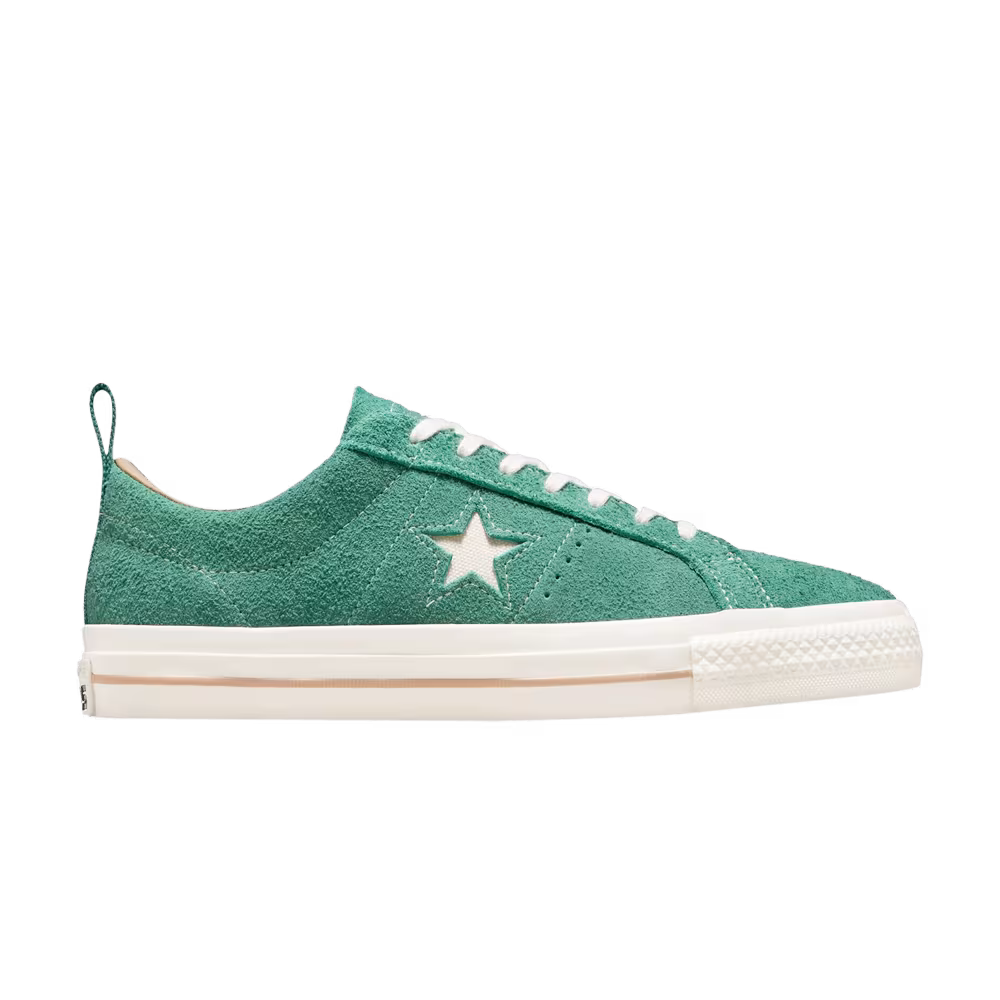 Converse One Star Pro Vintage Suede Low Algae Coast