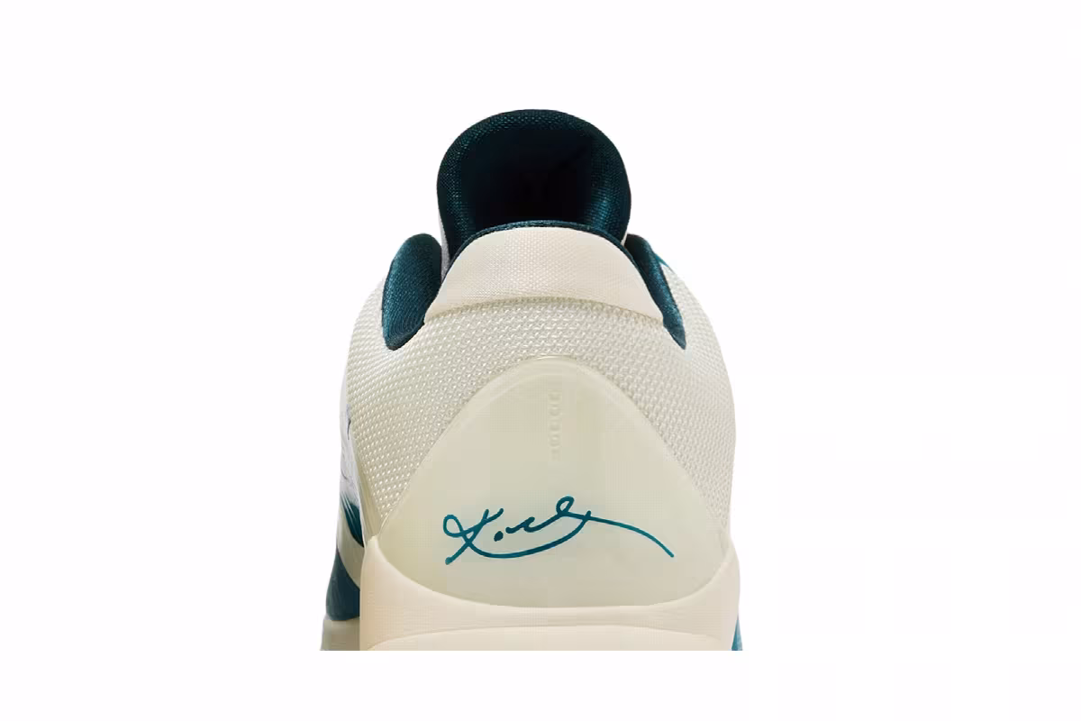 Caitlin Clark x Nike Kobe 5 Protro Coconut Milk Spruce, view 8