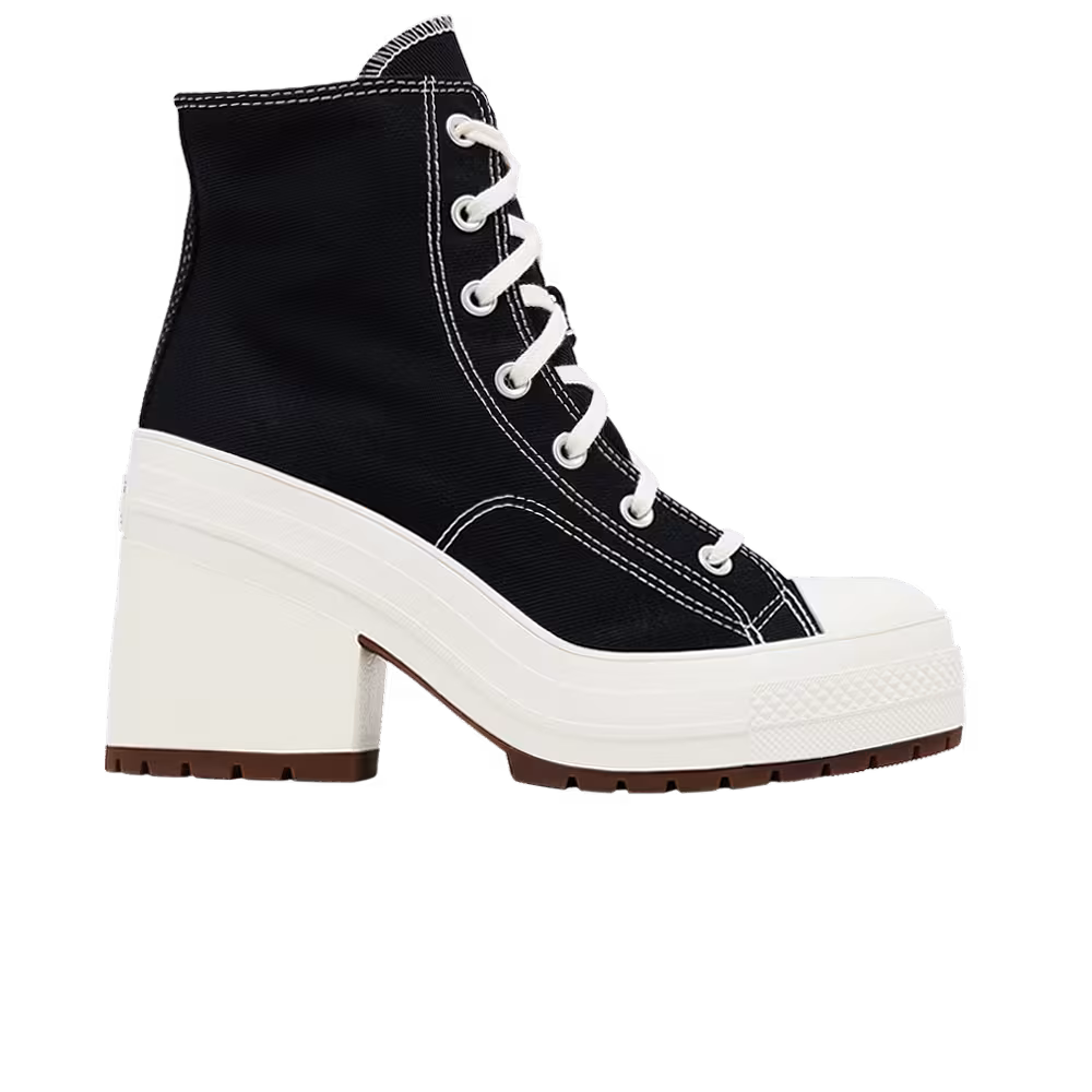 Converse Chuck 70 De Luxe Heel High Black Egret