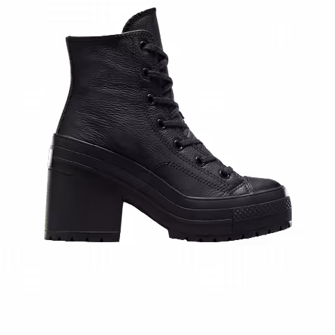 Converse Wmns Chuck 70 De Luxe Heel Leather High 'Black'