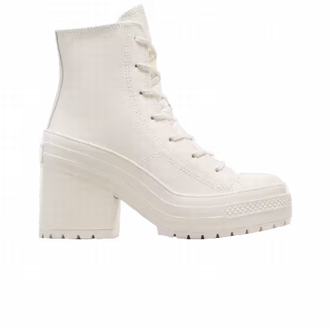 Converse Wmns Chuck 70 De Luxe Heel Leather High 'Egret'