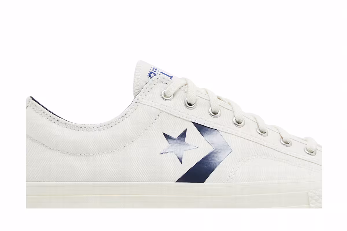 Converse Star Player 76 Low Vintage White Navy, view 3