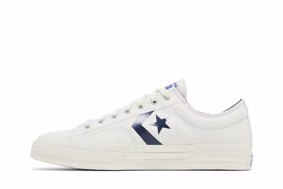 Converse Star Player 76 Low Vintage White Navy, view 4