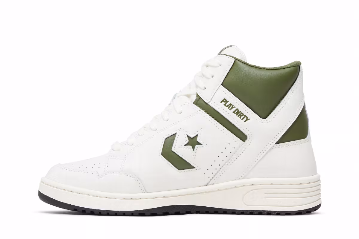 Undefeated x Converse Weapon High Chive, view 4