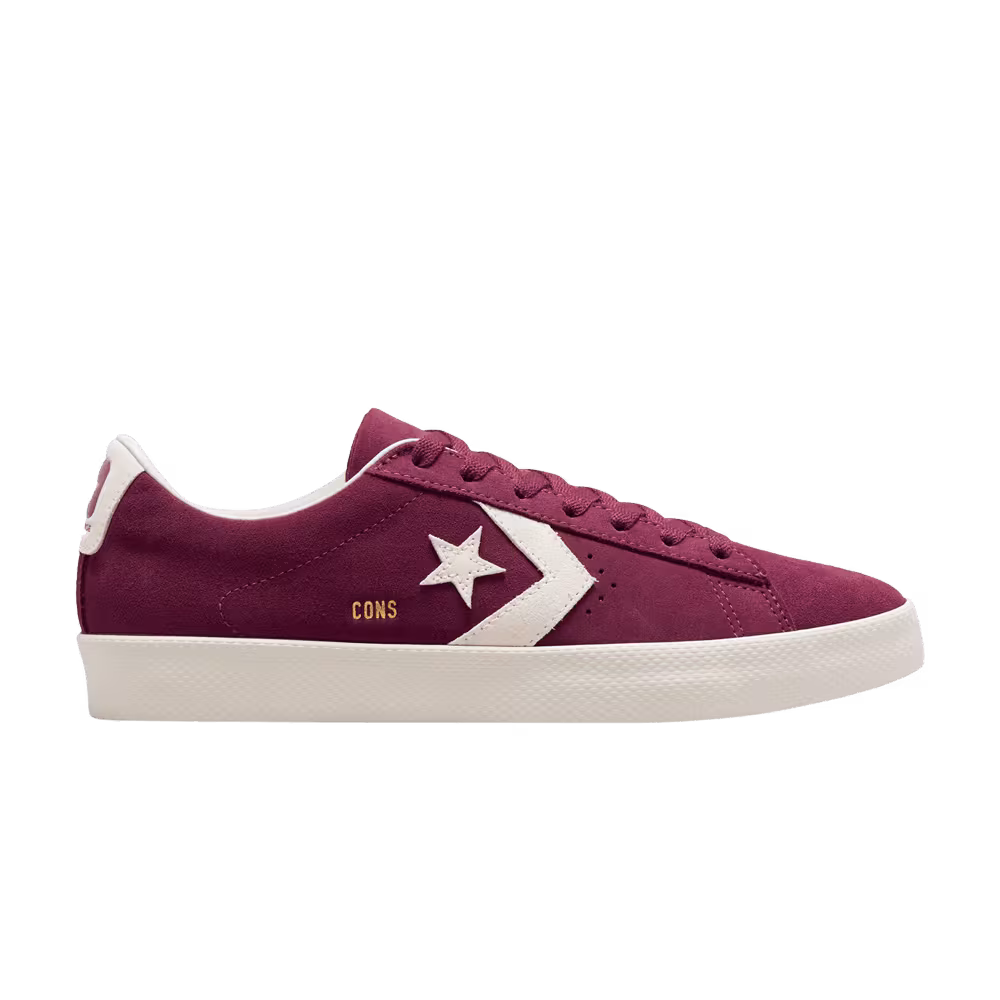 Converse CONS Pro Leather Vulc Pro Suede Low Cherry Vision
