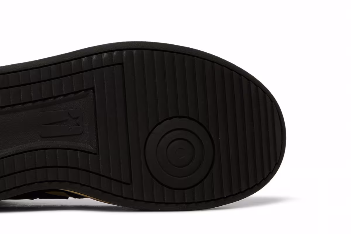 Rick Owens x Converse DRKSHDW TURBOWPN Mid Black Cloud Cream, view 6