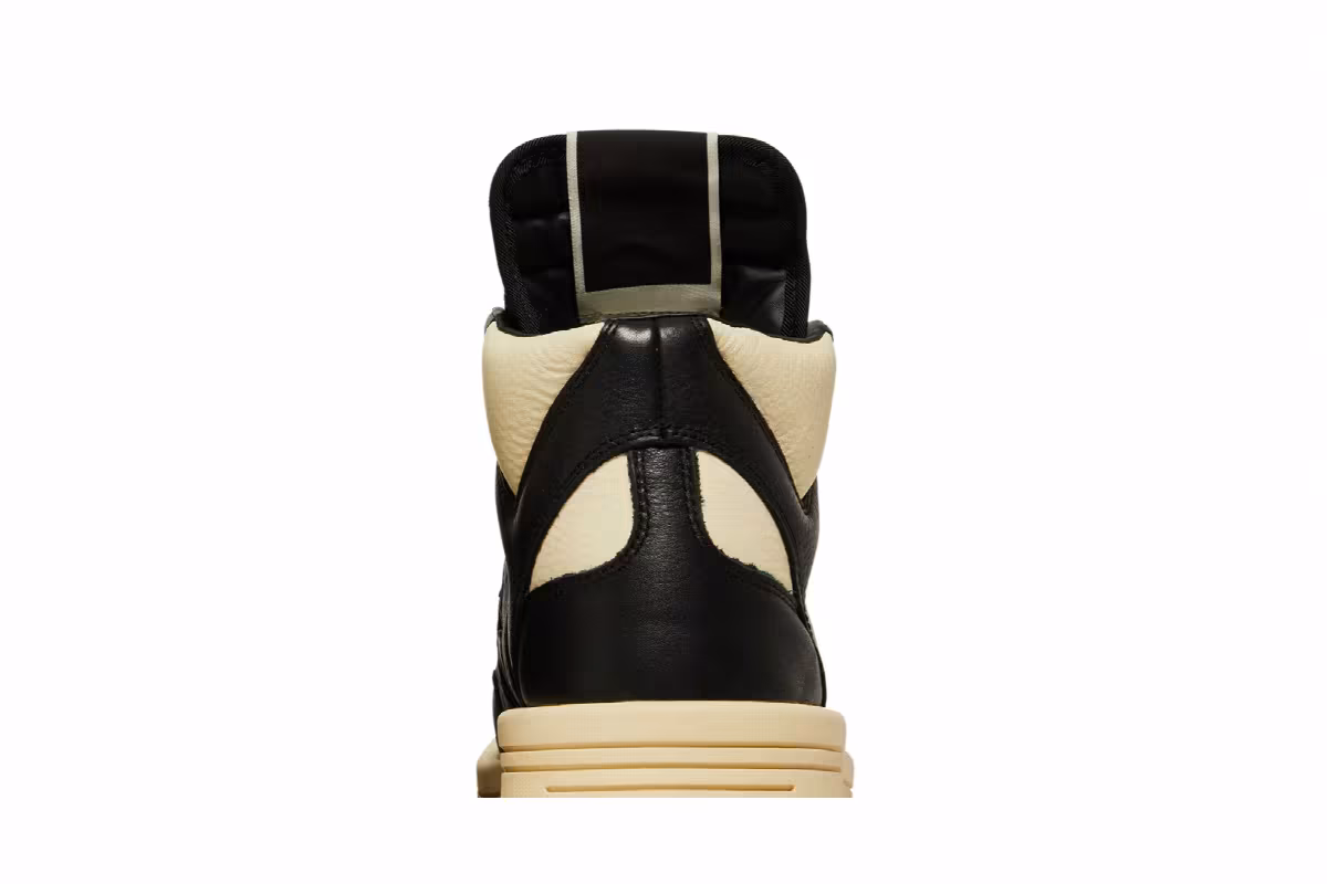 Rick Owens x Converse DRKSHDW TURBOWPN Mid Black Cloud Cream, view 8