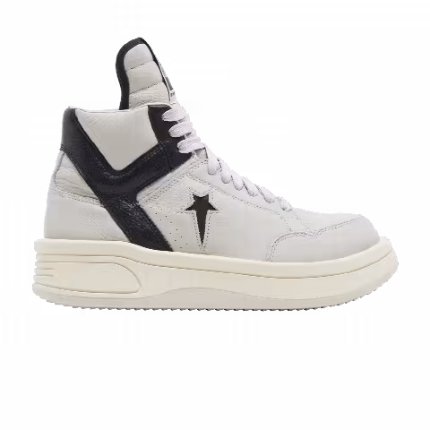 Rick Owens x Converse DRKSHDW TURBOWPN Mid 'Oyster Black'