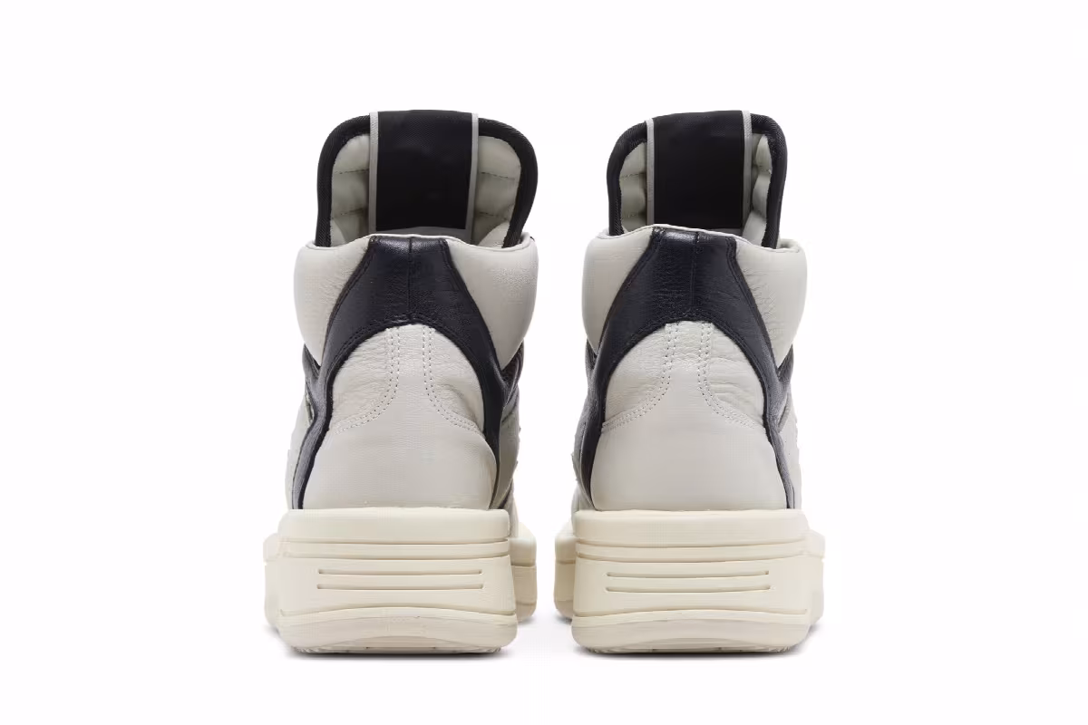 Rick Owens x Converse DRKSHDW TURBOWPN Mid Oyster Black, view 7
