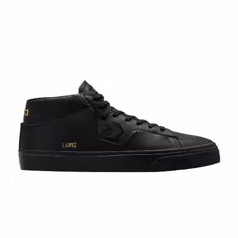 Converse Louie Lopez Pro Mid 'Mono Leather - Triple Black'