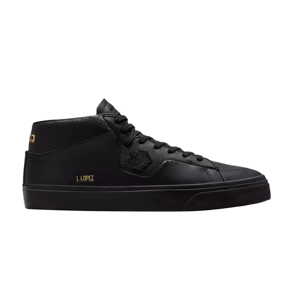 Converse Louie Lopez Pro Mid Mono Leather - Triple Black