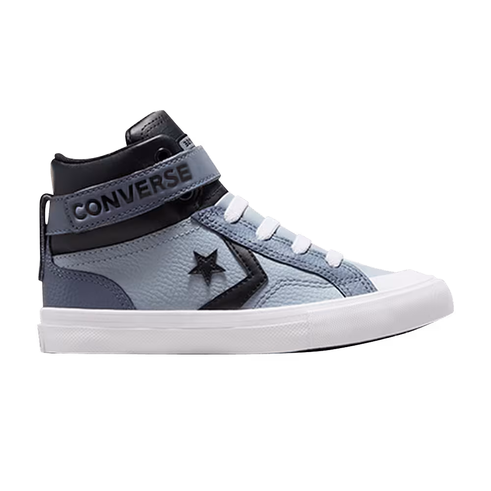 Converse Pro Blaze Strap Leather High PS Heirloom Silver