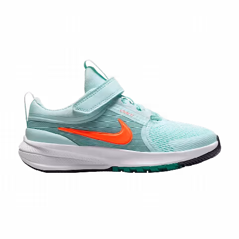 Nike Star Runner 5 PS 'Glacier Blue Energy Black Total Orange'
