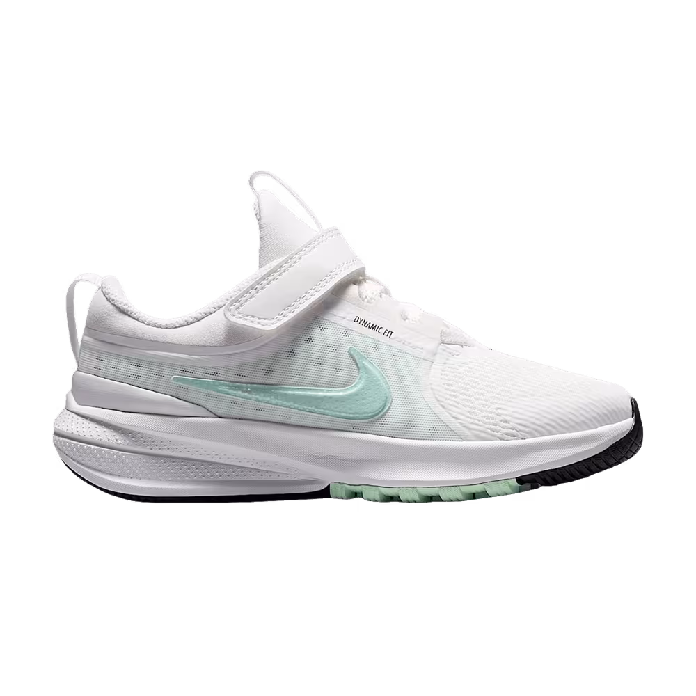 Nike Star Runner 5 PS Summit White Black Barely Green Arctic Green