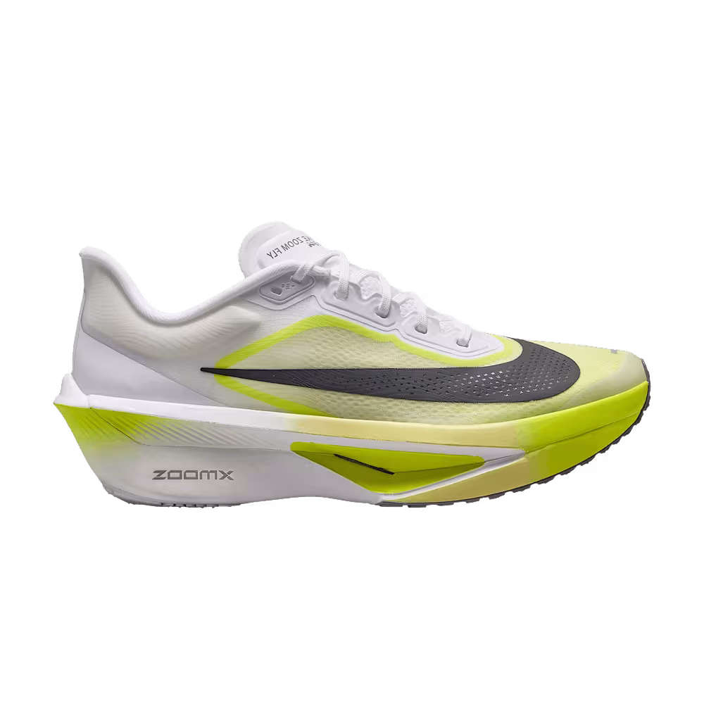 Nike Zoom Fly 6 Road Racing White Lemon Venom Lemon Chiffon Anthracite