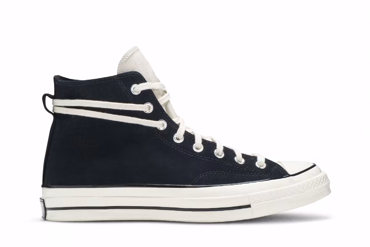Fear of God Essentials x Converse Chuck 70 High Black, view 2