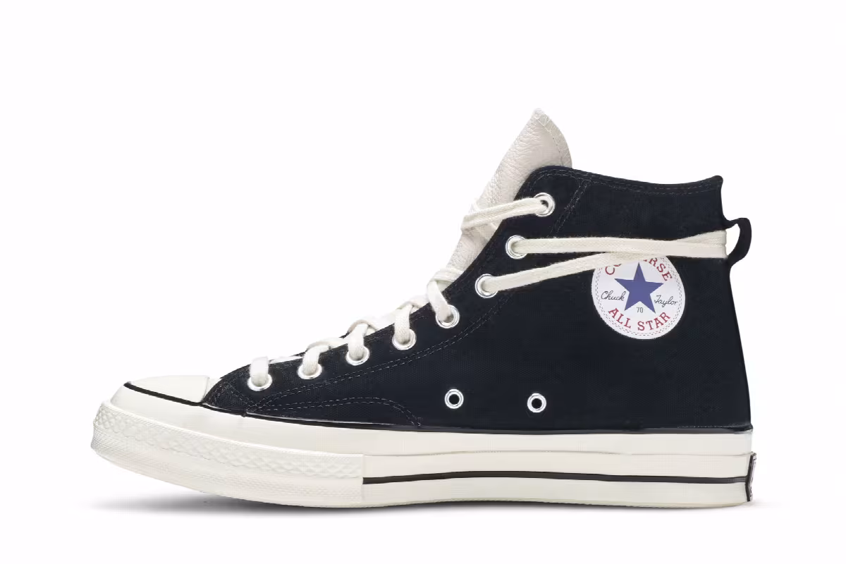 Fear of God Essentials x Converse Chuck 70 High Black, view 4