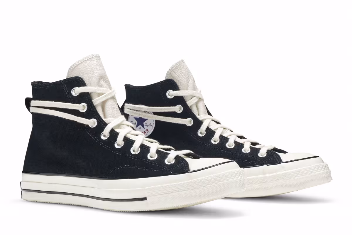 Fear of God Essentials x Converse Chuck 70 High Black, view 9