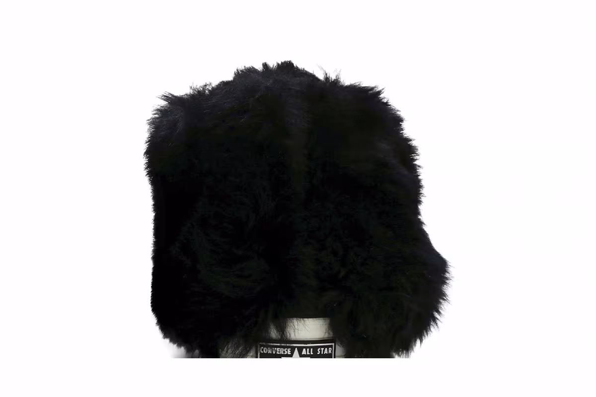 AMBUSH x Converse Chuck 70 High Fuzzy - Black Egret, view 8