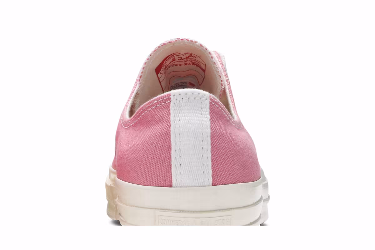 Comme des Garçons PLAY x Converse Chuck 70 Low Bright Pink, view 8