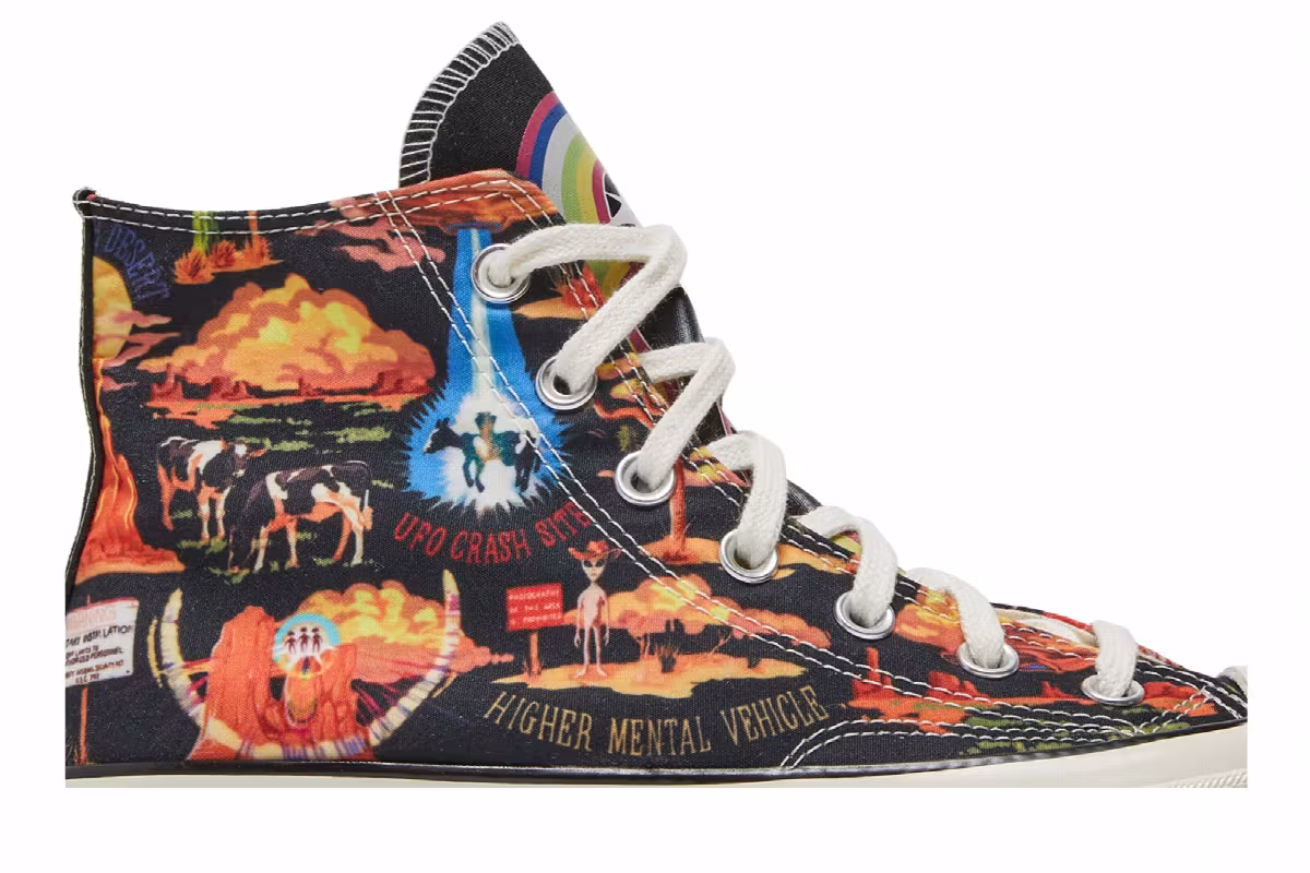Converse Chuck 70 High Twisted Resort - UFO Crash Site, view 3