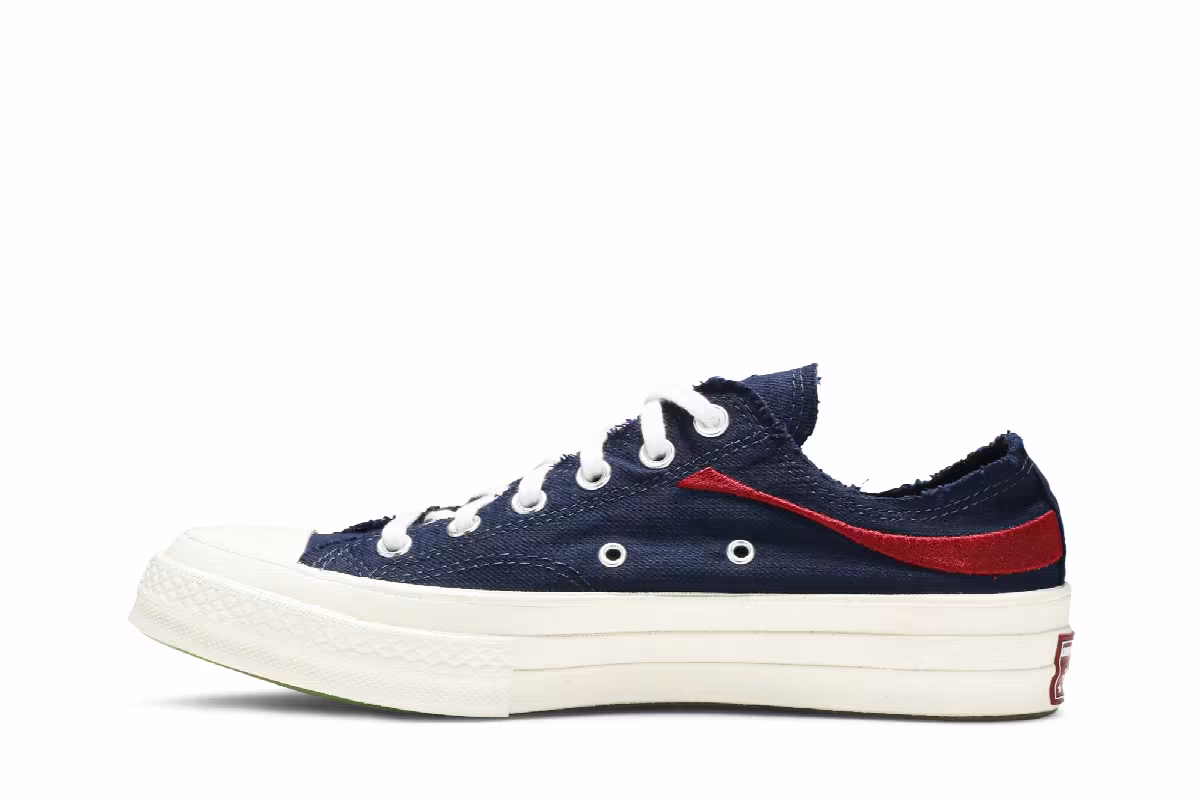 Kith x Coca-Cola x Converse Chuck 70 Low Navy, view 4