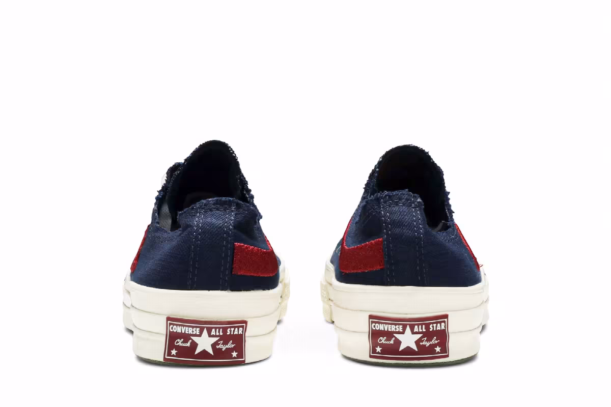 Kith x Coca-Cola x Converse Chuck 70 Low Navy, view 7