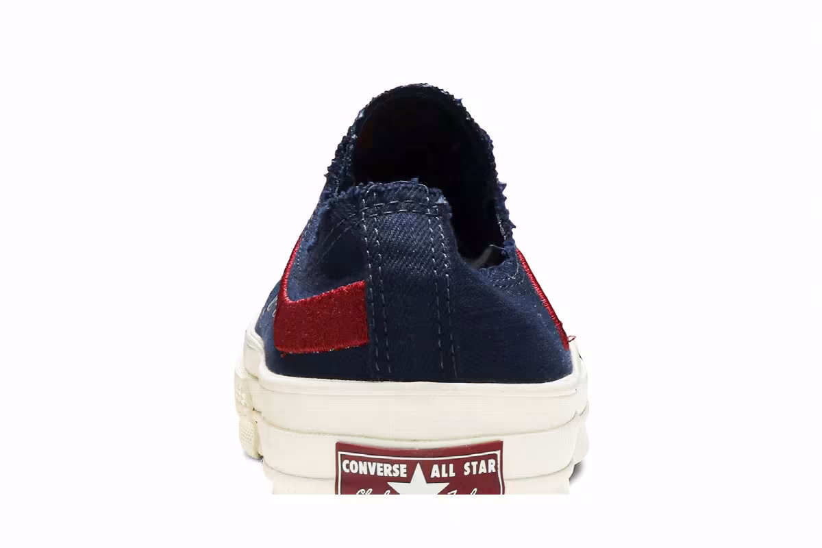 Kith x Coca-Cola x Converse Chuck 70 Low Navy, view 8