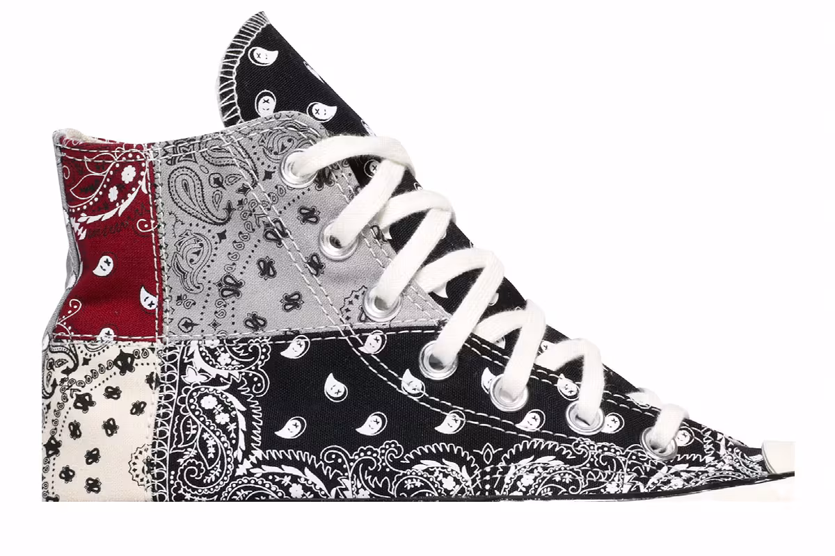 Offspring x Converse Chuck 70 High Paisley Patchwork, view 3