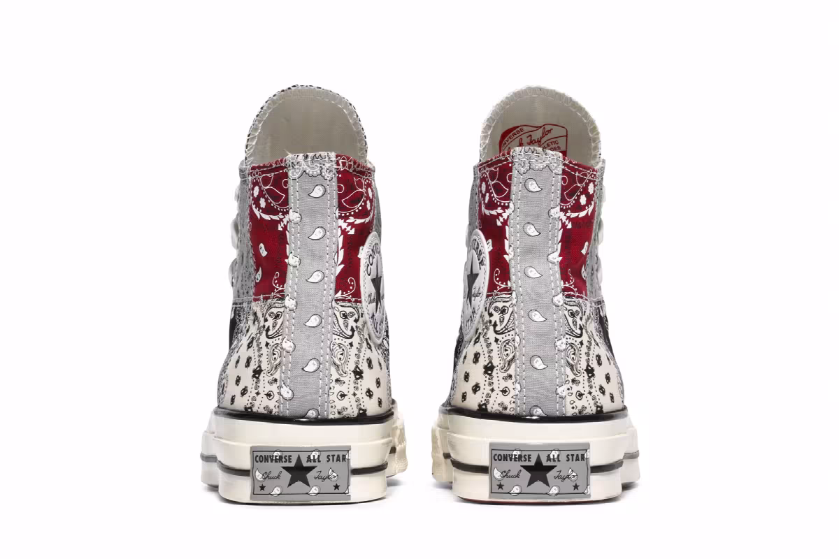 Offspring x Converse Chuck 70 High Paisley Patchwork, view 7